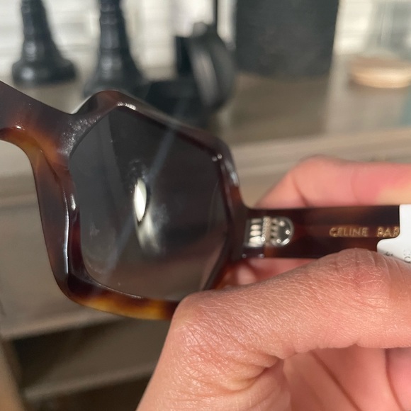 CELINE Hexagonal Polarized Sunnies BRAND NEW - Picture 4 of 7